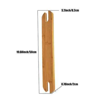 Baby Highchair Foot Rest Footrest Baby Natural Bamboo Baby Highchair Foot Rest High Chair Footrest with Rubber Rings