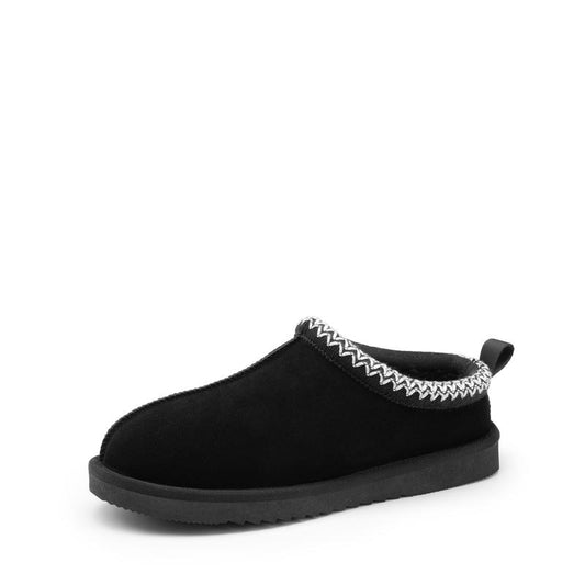 DREAM PAIRS [Fuzzyeasy] Men'S Suede Fur Slippers