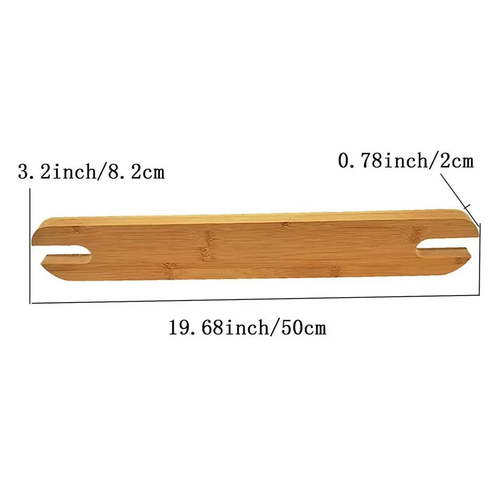 Baby Highchair Foot Rest Footrest Baby Natural Bamboo Baby Highchair Foot Rest High Chair Footrest with Rubber Rings