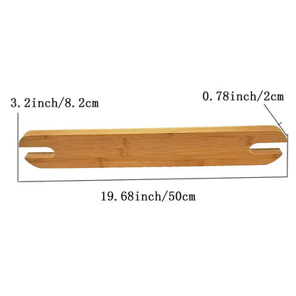 Baby Highchair Foot Rest Footrest Baby Natural Bamboo Baby Highchair Foot Rest High Chair Footrest with Rubber Rings